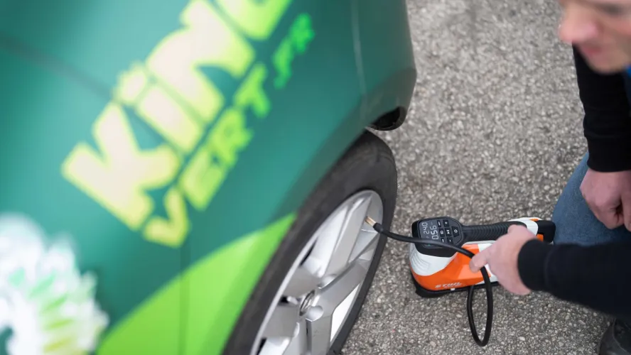 Le compresseur à batterie STIHL KOA 20 - La puissance de l’air, sans fil et sans effort !