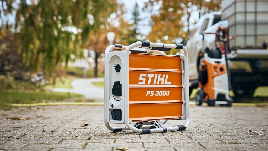 Plus de mobilité grâce à un générateur électrique portable STIHL