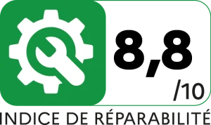 Indice de réparabilité 8,8
