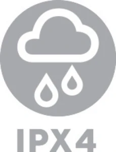 Certification IPX4 (IP24)