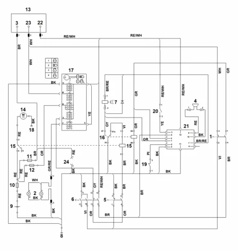 N - Connexion electrique