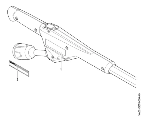 E - Numéro de machine