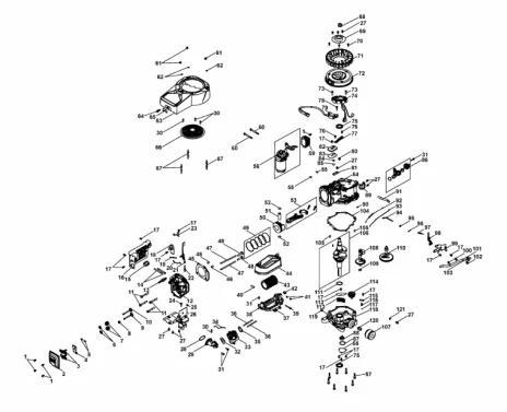 Moteur - Pièces détachées