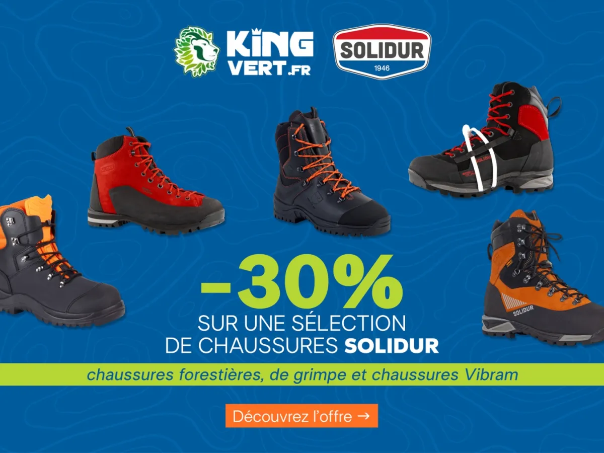 -30% sur une sélection de chaussures SOLIDUR