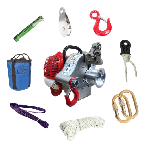 Pack treuil de tirage thermique PORTABLE WINCH PCW4500-A