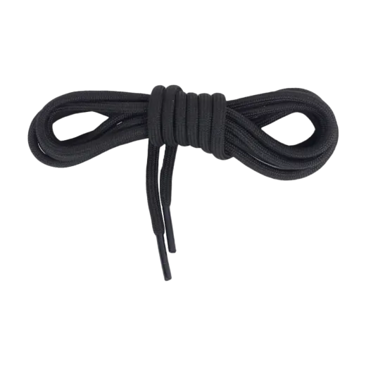 Lacets 120-210 cm SOLIDUR - Noir