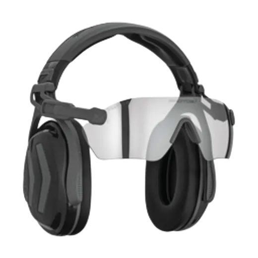 Kit protège-oreilles PROTOS Headset - Lunettes grises