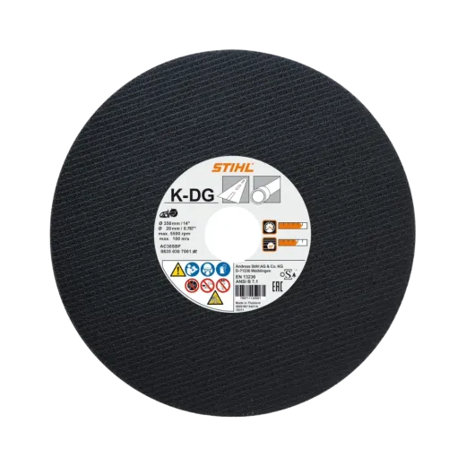 Disque à découper en résine STIHL, asphalte (K-DG)