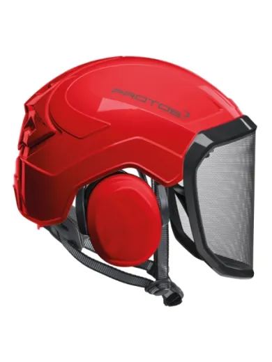 Casque Protos® Integral Arborist (Rouge)