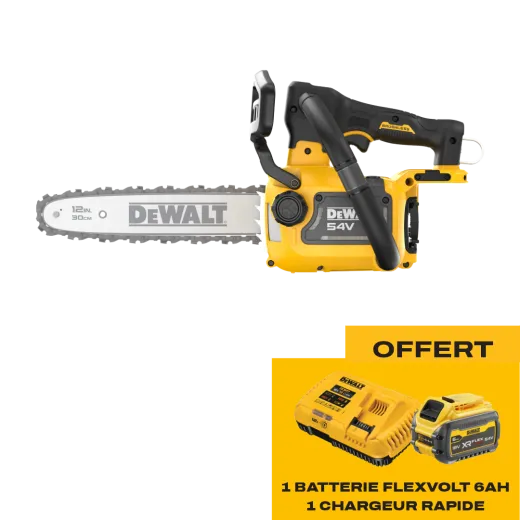 Élagueuse à batterie DEWALT DCMCST632 - Starter pack offert