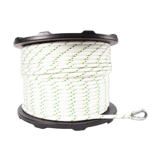 Corde double tresse avec épissure et cosse Portable Winch - Ø 12 mm x 200 m