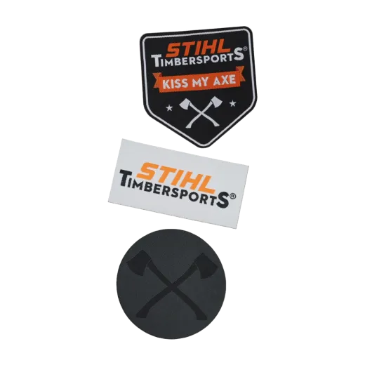 Autocollants en silicone TIMBERSPORTS®