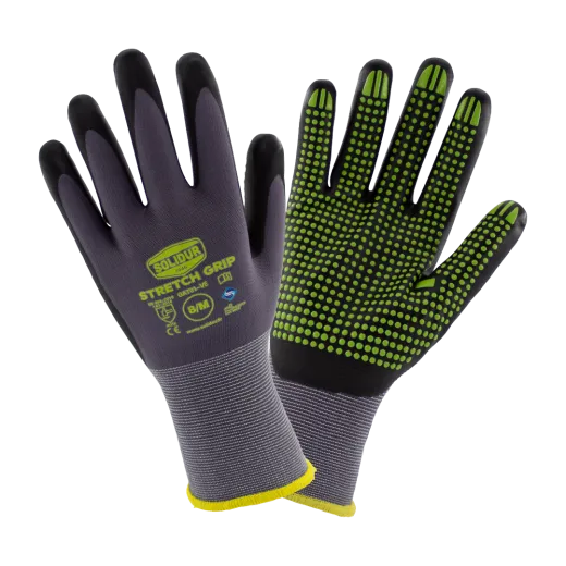 Gants de travail SOLIDUR STRETCH GRIP
