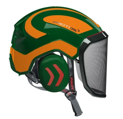Casque Protos® Integral Arborist (Olive et Orange)