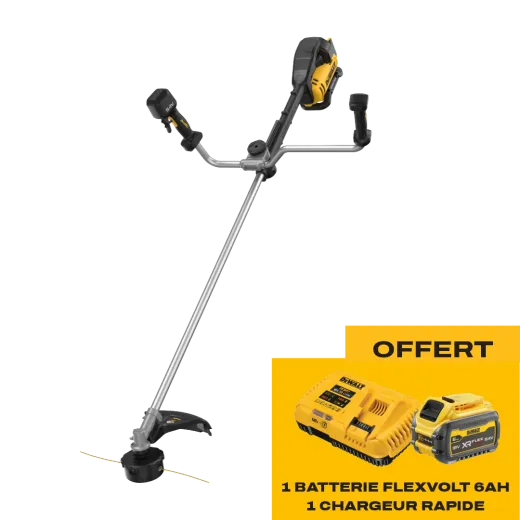 Débroussailleuse à batterie DEWALT DCMST922 - Starter pack offert