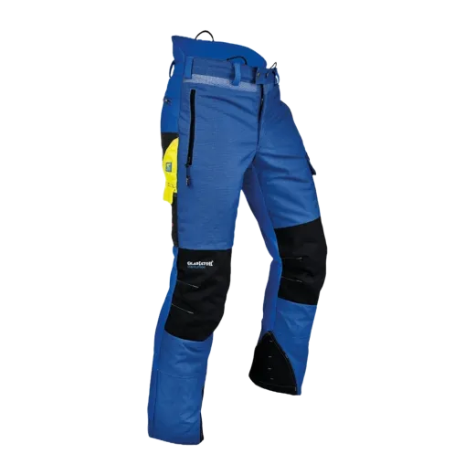Pantalon anti-coupure PFANNER GLADIATOR VENTILATION - Classe 1 - Type A - Bleu