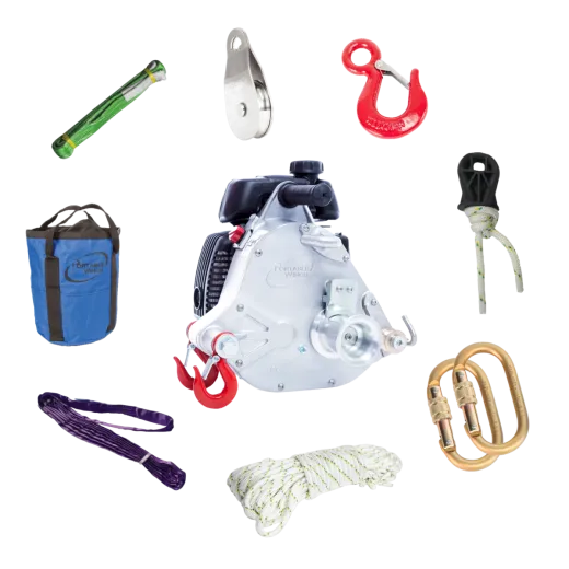 Pack treuil de tirage thermique PORTABLE WINCH PCW5000-A