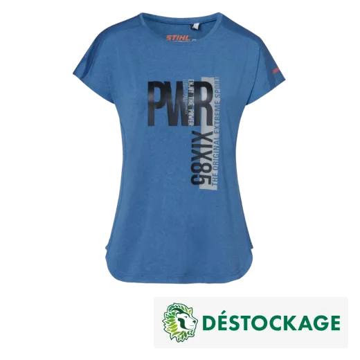 Déstockage - T-Shirt STIHL PWR - Femme