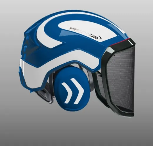Casque Protos® Integral Forest (Bleu et Blanc)