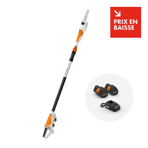 Perche d'élagage à batterie STIHL HTA 30 - Pack 2 batteries