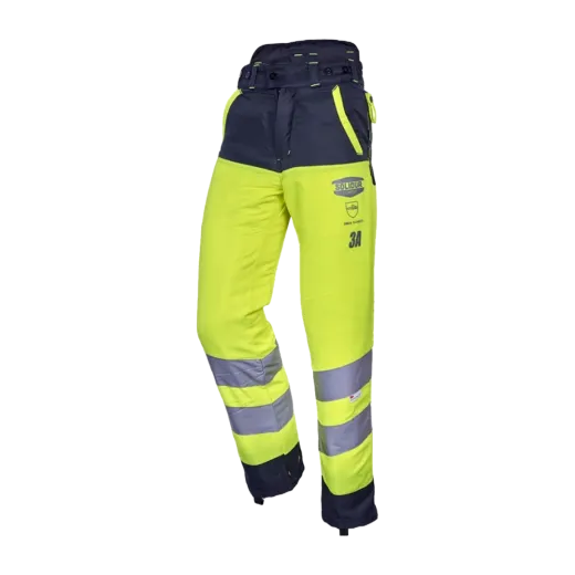Pantalon anti-coupure SOLIDUR GLOW - Classe 3 - Type A - Jaune