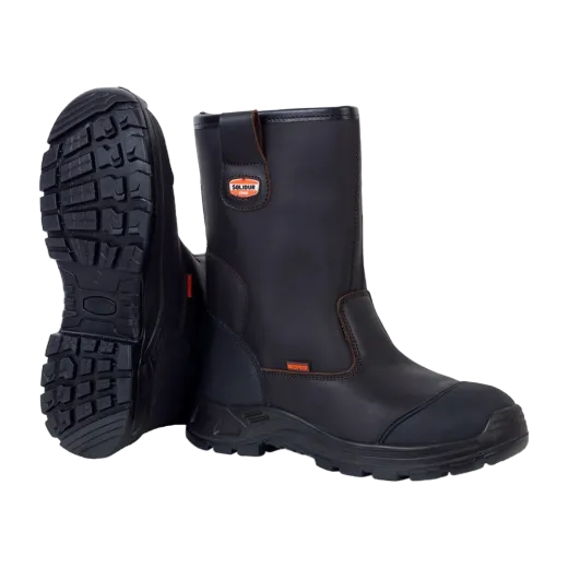 Bottes de sécurité d'hiver SOLIDUR SNOW