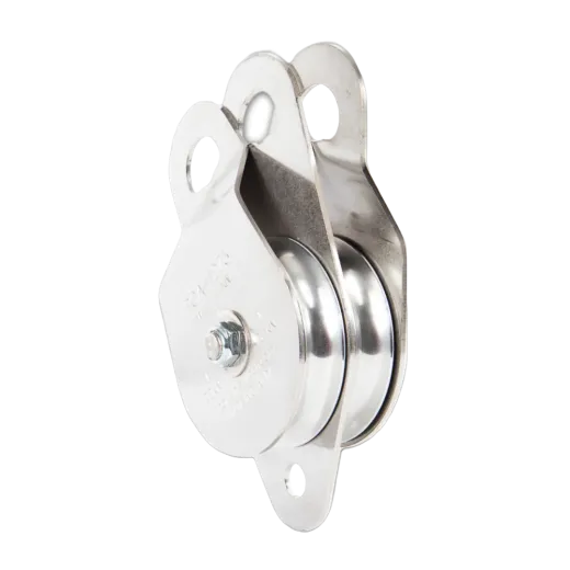 Poulie double à côtés oscillants PORTABLE WINCH - Ø 100 mm