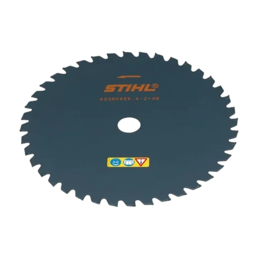 Couteau herbe 40 dents, 250mm
