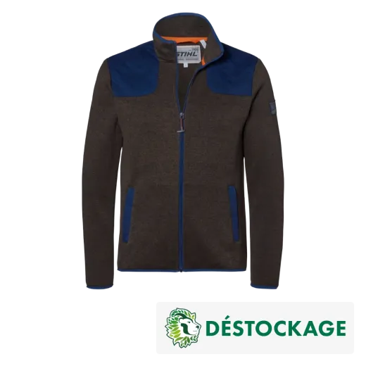 Déstockage - Veste polaire STIHL WOOD - Homme