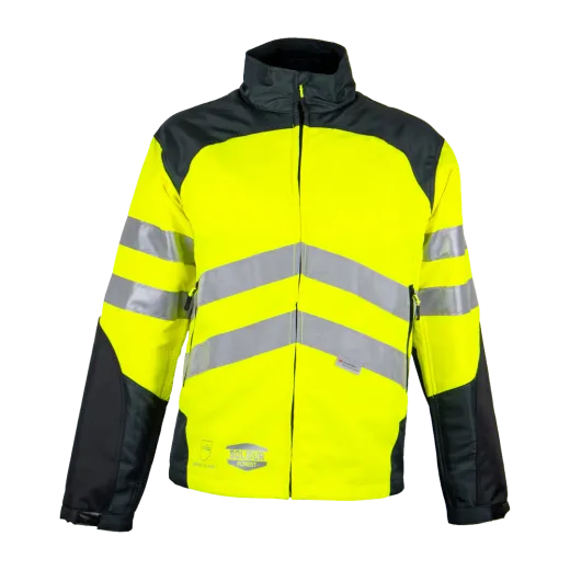 Veste anti-coupure SOLIDUR GLOW - Classe 1 - Type A - Jaune
