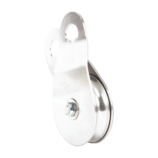 Poulie simple à côtés oscillants PORTABLE WINCH - Ø 100 mm