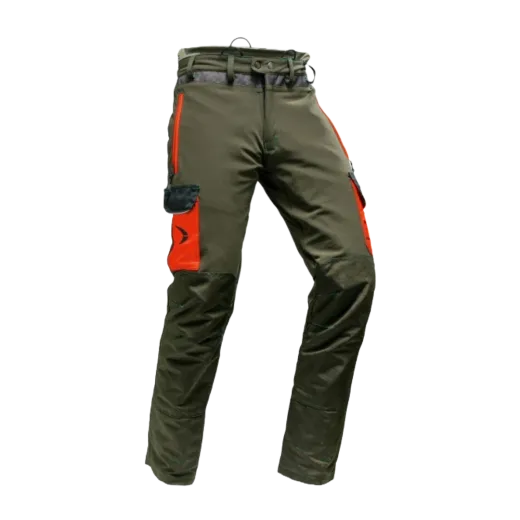 Pantalon anti-coupure PFANNER ARBORIST - Classe 1 - Type A - Vert/orange