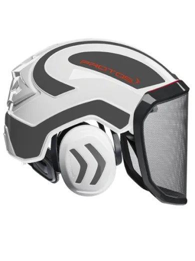 Casque Protos® Integral Forest (Blanc et Gris)