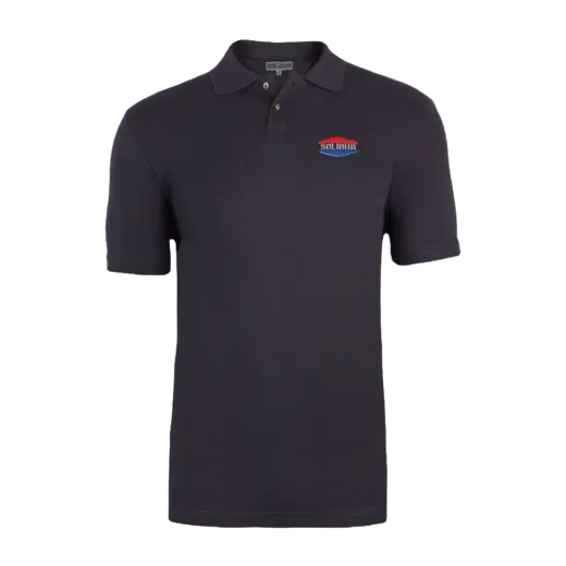 Polo manches courtes SOLIDUR - Noir