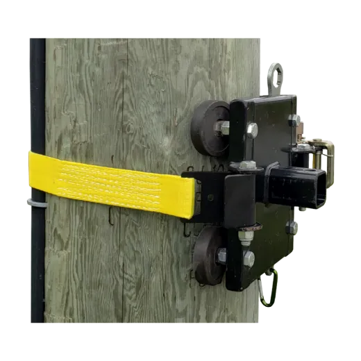 Système d'ancrage pour arbres et poteaux PORTABLE WINCH