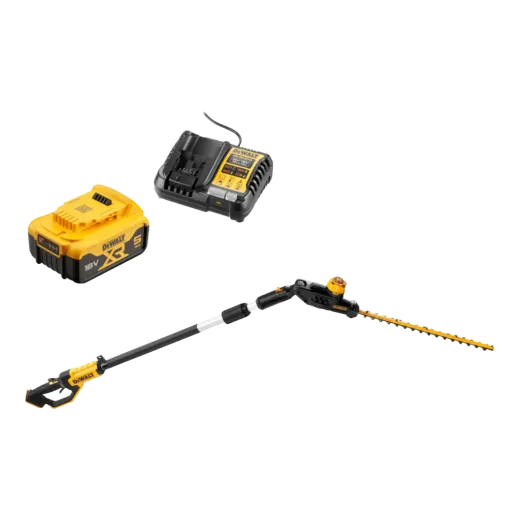 Taille-haies sur perche à batterie DEWALT DCMPH566P1-QW pack 1 batterie