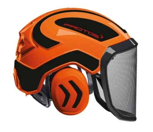Casque Protos® Integral Forest (Orange et Noir)