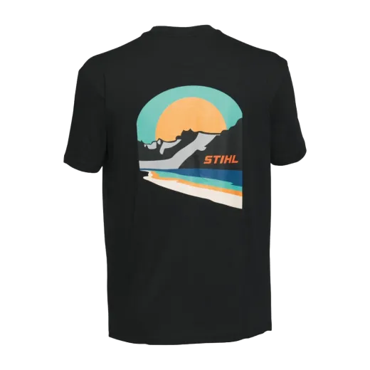 T-Shirt STIHL SUNSET - Noir