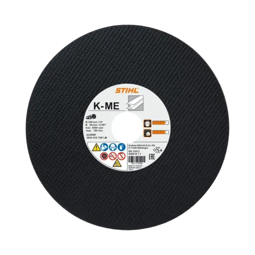 Disque à découper en résine STIHL, acier (K-ME)