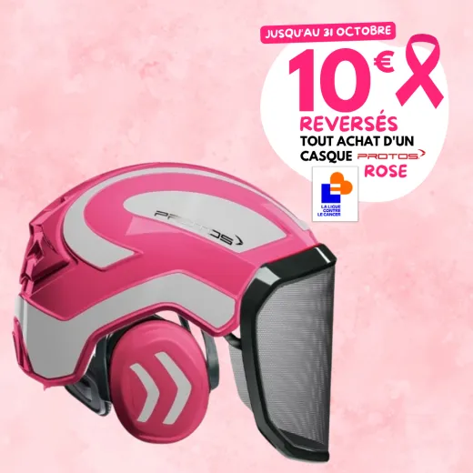 Casque Protos® Integral Forest (Rose et Argent)