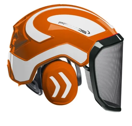 Casque Protos® Integral Forest (Orange et Blanc)