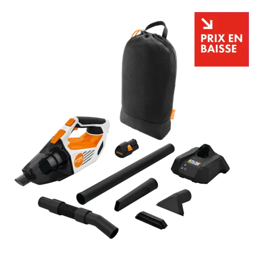 Aspirateur à main STIHL SEA 20 pack complet