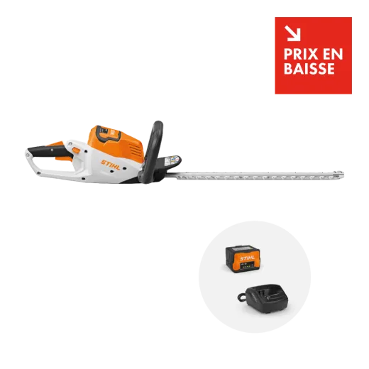 Taille-haies à batterie STIHL HSA 50 pack 1 batterie