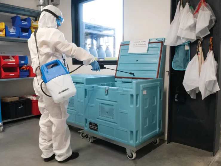 Pulvérisateur à batterie ISEKI PE500 — 4