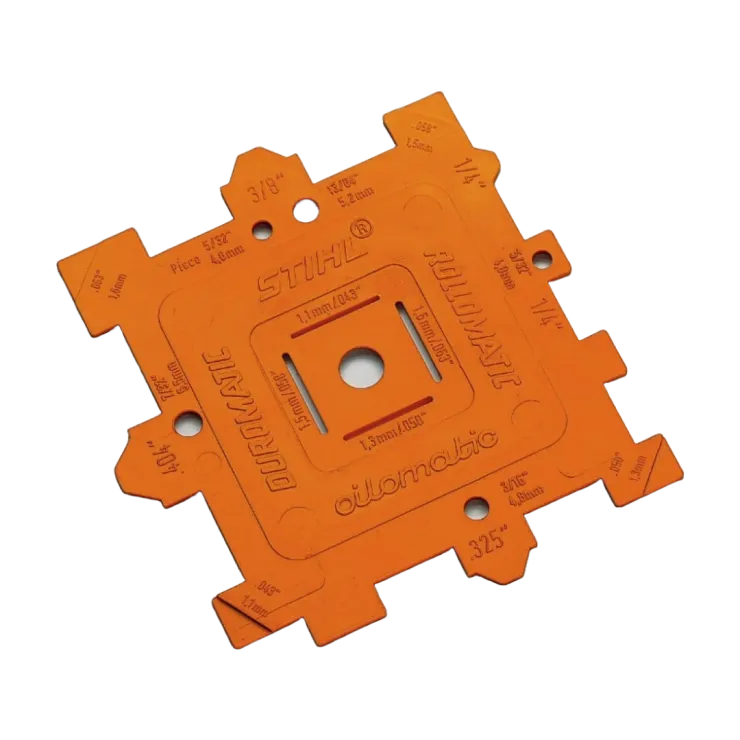 Gabarit de contrôle STIHL pour chaînes — 1
