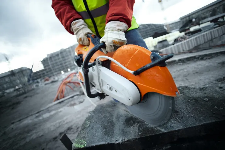 Découpeuse thermique STIHL TS 410 — 2