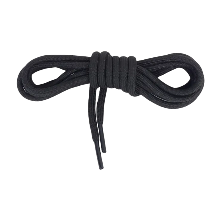 Lacets 120-210 cm SOLIDUR - Noir — 1