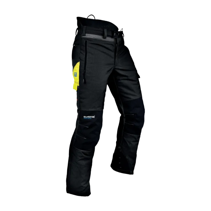 Pantalon anti-coupure PFANNER GLADIATOR VENTILATION - Classe 1 - Type A - Noir — 1