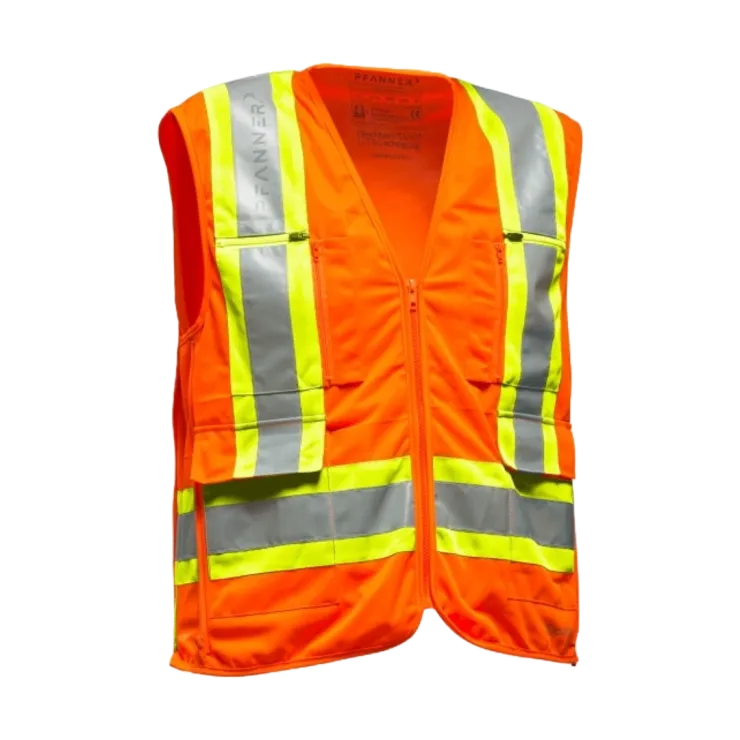 Gilet PFANNER ZIPP4FIT - Orange jaune — 1