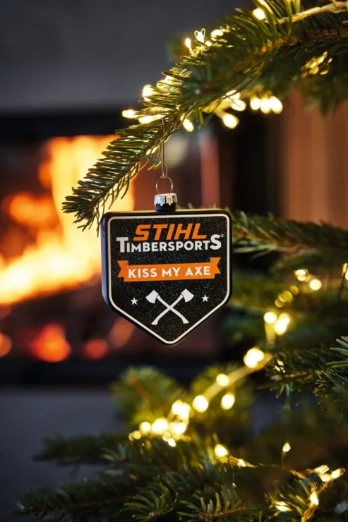Boule de Noël STIHL Kiss my Axe — 5